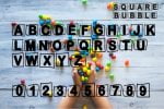 Square Bubble Font