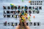 Square Bubble Font