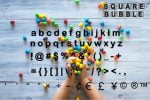 Square Bubble Font