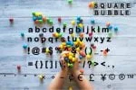Square Bubble Font