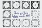 Square Monogram Framer Font