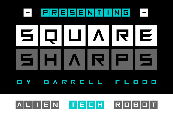 Squaresharps Font