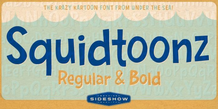 Squidtoonz Font