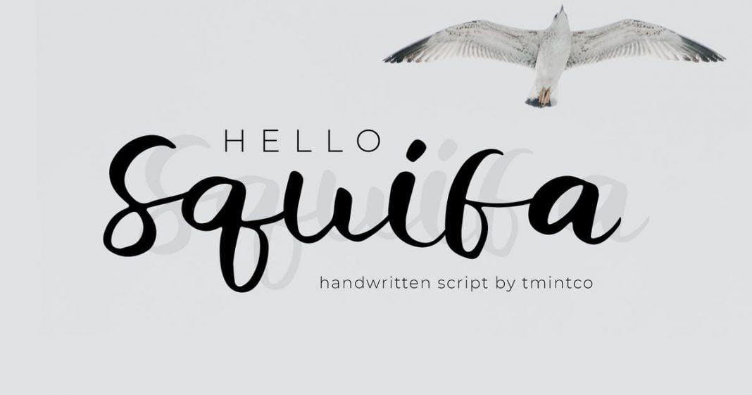 Squifa - Handwritten Font
