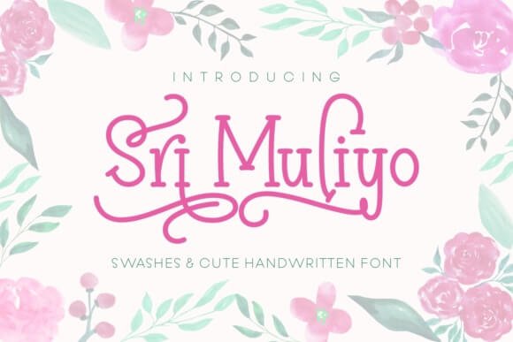 Sri Muliyo Font