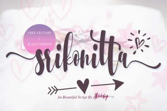Srikonitta Script Font