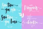 Srikonitta Script Font