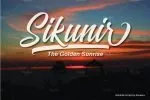 Srinthile Script Font