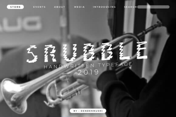 Srubble Font