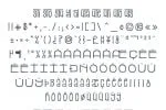 Stacked Font