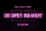 Stacko Neon Font