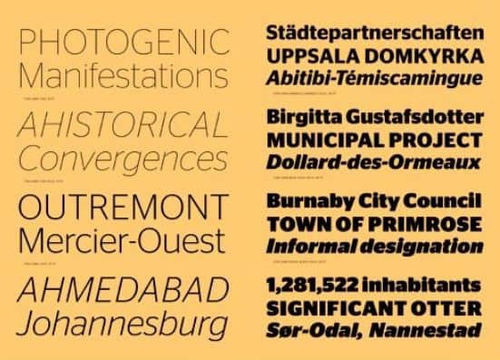 Stag sans rounded family Font