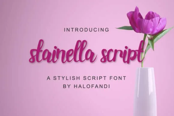 Stainella Script Font