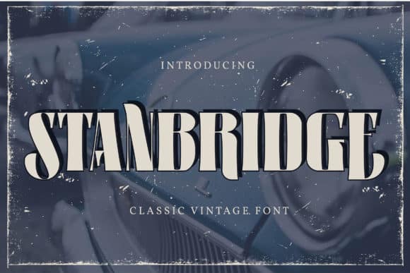 Standbridge Font