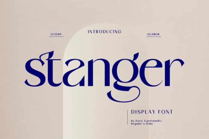 Stanger Display Font