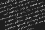 Staples Calligraphy Font