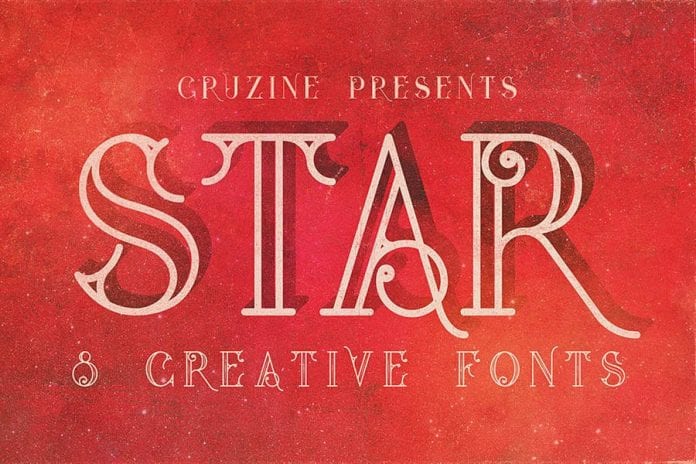 Star Typeface Font