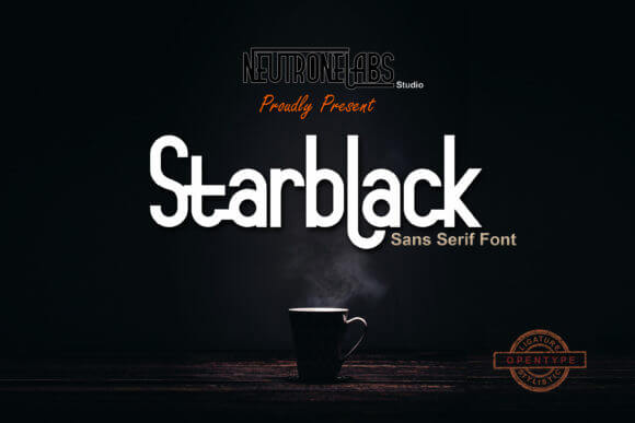 Starblack Font