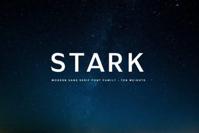 Stark - A Modern Sans Serif