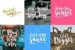 Start Today Brush Font
