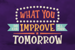 Start from What You Can Font