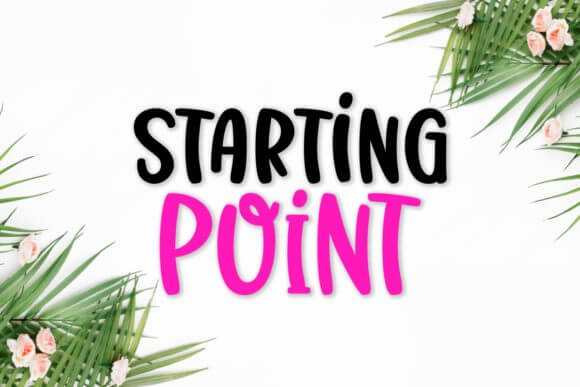 Starting Point Font