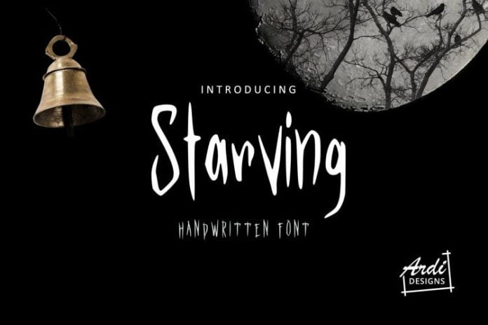 Starving Font