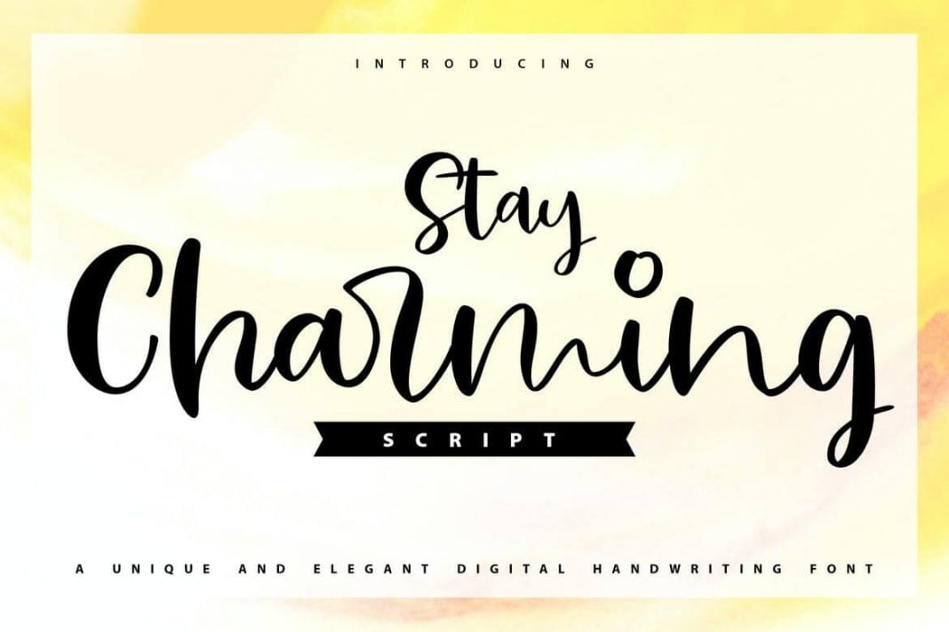 Stay Charming Script Handwriting Font