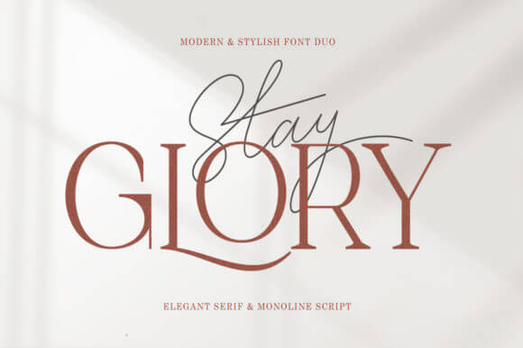 Stay Glory Font