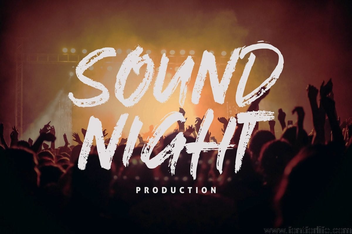 Stay Weird Brush Font Swashes Font