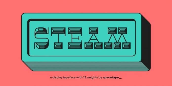 Steam Font