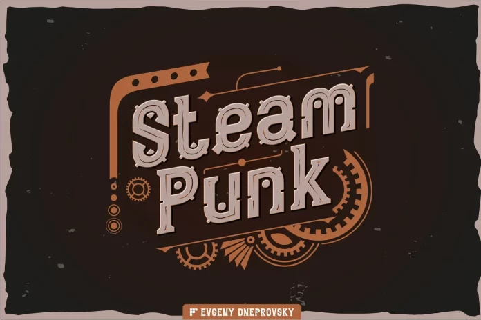 Steampunk Font