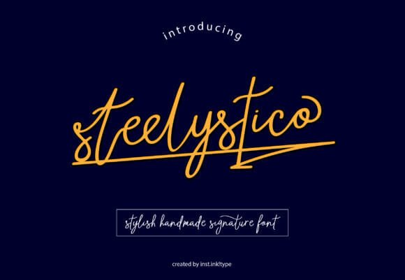 Steelystico Font