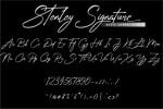 Stenley Signature - Modern Script Font