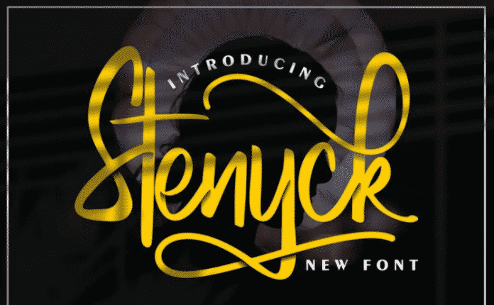 Stenyck New Font
