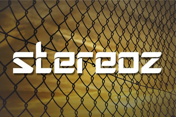 Stereoz Font