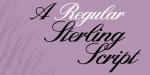Sterling Script Font Family