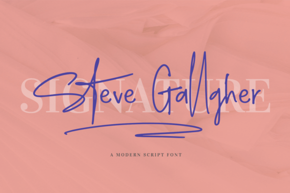 Steve Gallagher Font