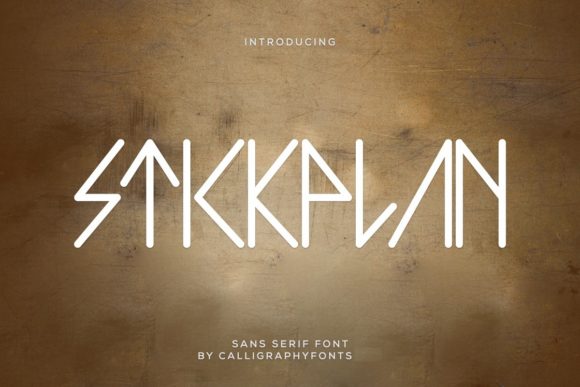 Stickplan Font
