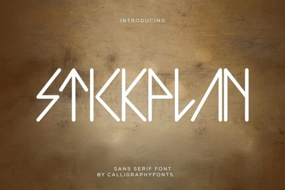Stickplan Font