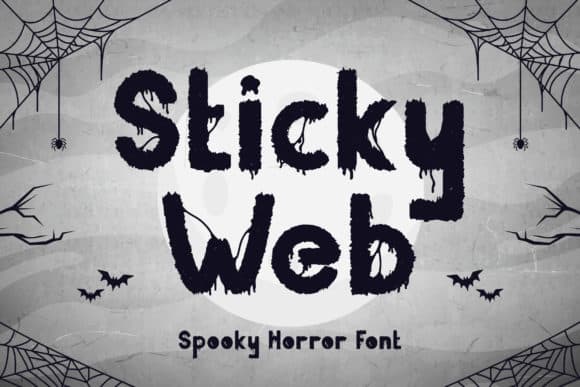 Sticky Web Font