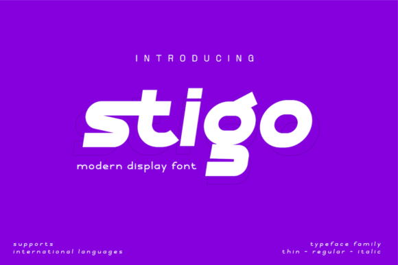 Stigo Font