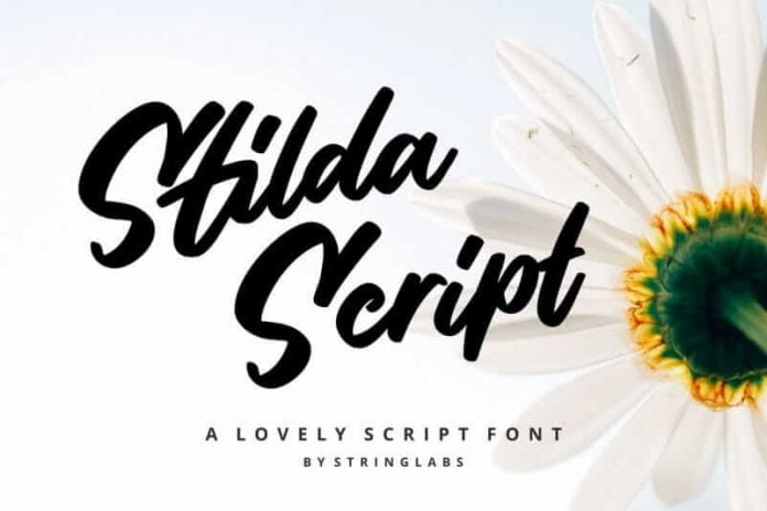 Stilda – Lovely Script Font