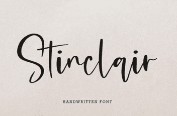 Stinclair Font