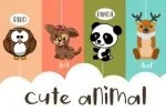 Stitching of Children Font