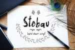Stobau Font