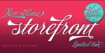 Storefront Pro Font