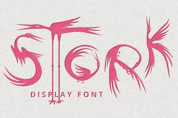 Stork Font