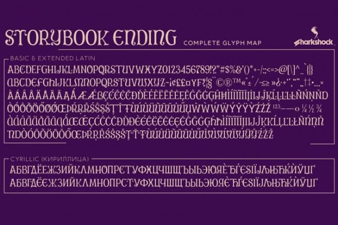 Storybook Ending Cyrillic Font