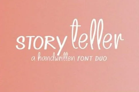 Storyteller Font